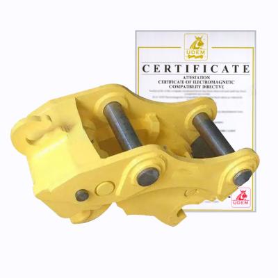 China Hydraulic Locking Attachments Double Hitch Quick Coupler Tilting Rotator Hitch For Excavators for sale