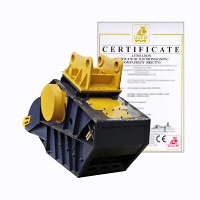 China Excavator Attachment GPR Excavator Attachment Concrete Crusher Bucket Rock Crusher for sale