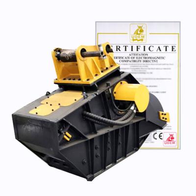 China Excavator Attachment Stock Sales 24 Tons Bucket Crush For Concrete Crusher Excavator Sale Bucket for sale