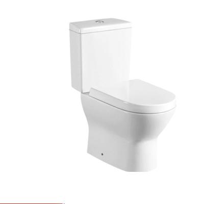 China S-strap two-piece toilet popular automatic operation pro 250/300 mm motion sales toilet in factory bath room for sale