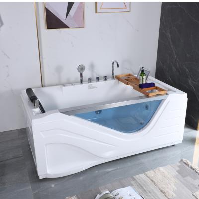 China Wholesale new simple skirt design massage bathtub flip led light radio jaucczi for sale