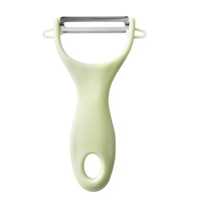 China Viable Multifunctional Thin Skin Scraping Continuous Long Skin Peeler Kitchen Stainless Steel Manual Peeling Knife for sale