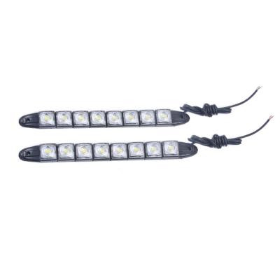 China ABS Universal Cars Sweet Snake DRL 6SMD Glutton Lights Flexible Car Led Light for sale