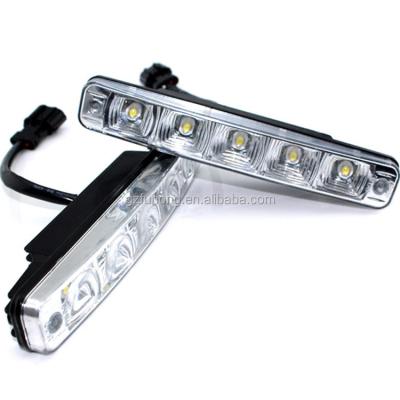 China Aluminum Automotive 5 LED DRL , LED High Power Brightness Daytime Running Light for sale