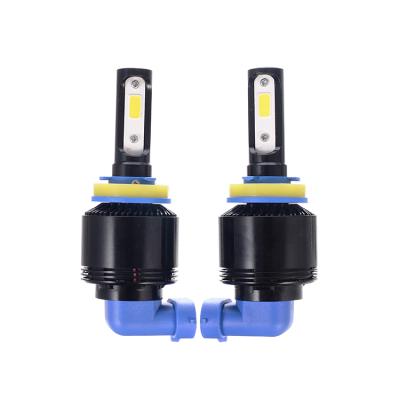 China Car Accessories 72w LED Aluminum Headlight H8 H11 Car Led Headlight for sale