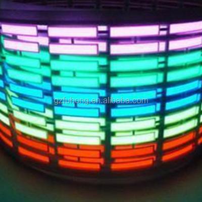 China Good Quality EL Sticker Sound Activated LED Car Music Rhythm Flash Light Sticker for sale