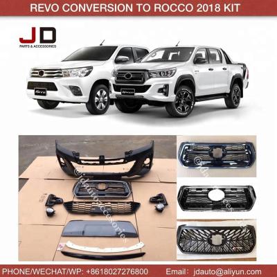 China New ABS Front Bumper Body kit for Hilux Revo Rocco 2018 for sale