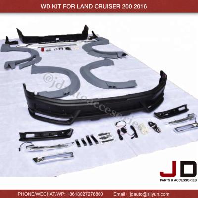 China PP Body Kit For Land Cruiser 200 2016- Land Cruiser 200 FJ200 LC200 2016 WALD WD for sale