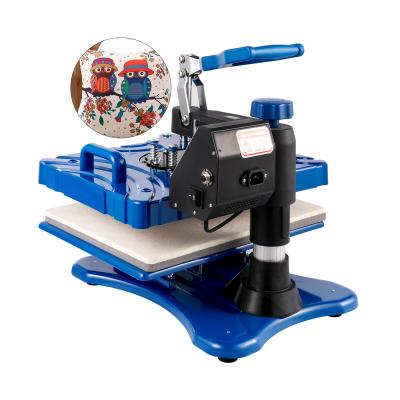 China Hotels Wholesale 10 in 1 Heat Press Machine Blue For Blue Coasters 12X15 Sublimation Machine for sale