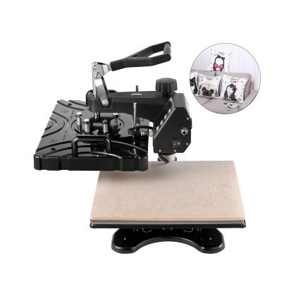 China Best Hotels For Ball / Shoes 10 In 1 Heat Press 12X15 Black Sublimation Machine Black Heat Press Machines for sale