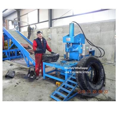 China Tire Recycling Tire Cutter en venta