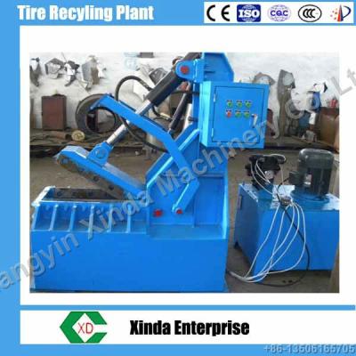 China Xinda QDJ-1200 Whole Tire / Tire Cutter Waste Tire Recycling Cutting Machine QDJ-1200 for sale