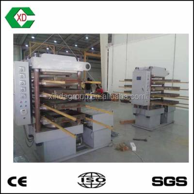 China XLB-D500x500-4 Rubber Brick Molding Machine en venta