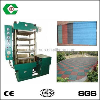 China Home Back Yard Rubber Tile Making Machine XLB for sale