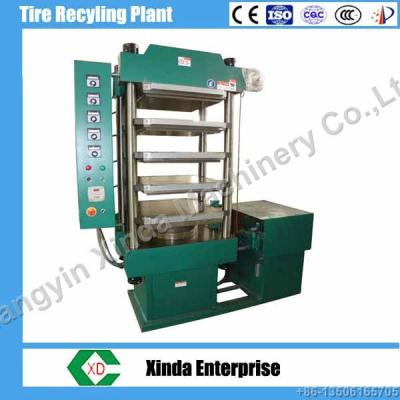 China 500*500mm Public Facilities Rubber Brick Making Machine Te koop