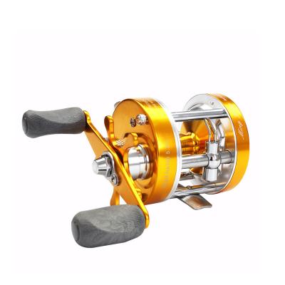 China LEFT HAND Sea High Quality 5.2:1 Copper+Aluminum Alloy 18 Slow Building Drag Reel For Saltwater for sale