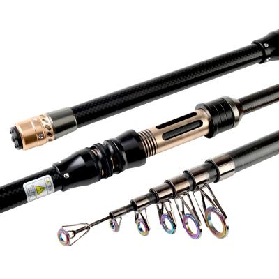 China Super Hard Fiber Telescopic Carbon Rod Poles 1.8M 2.1M 2.4M 2.7M 3M 3.6M Fishing Pole Carbon for sale