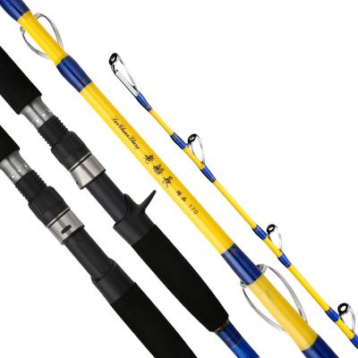 China High Quality Carbon 2 Section Casting Spinning Rod Saltwater 2 Section Casting Boat Rod for sale