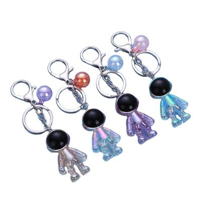 China Leye 2021 new cute promotional high quality cartoon astronaut arcylic key chain for sale