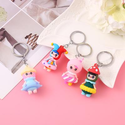 China Leye Cartoon Key Chain 2021 New Cartoon 3D Cute Promotional High Quality Soft PVC Rbber for sale