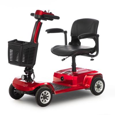 China Factory Direct Selling Best Selling Scooter Four Wheel Folding Mini Electric Scooter Lithium Battery Electric Wheelchair for sale