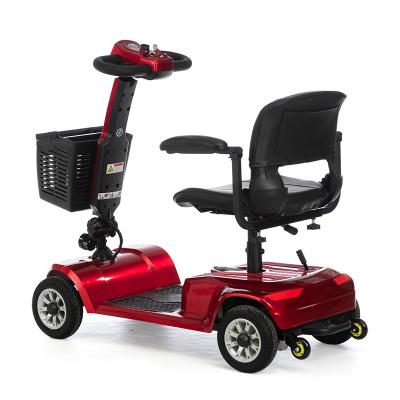 China Folding Detachable Electric Wheelchair Electric Mobile Scooter Disabled Four Wheel Electric Scooter for sale