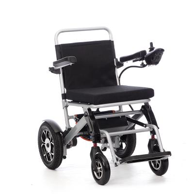 China Amazon Popular Portable Travel Folding Portable Electric Wheelchair Mobile Scooter Disabled Electric Wheelchair for sale