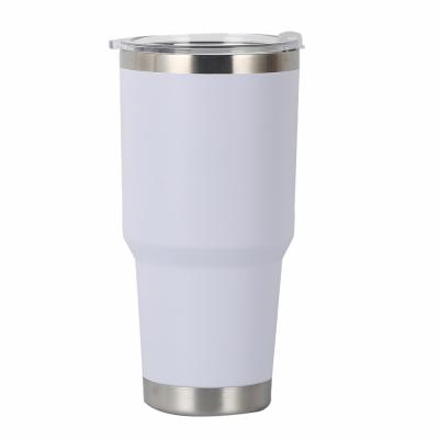 China Factory direct sale powder coating vacuum coffee mug PORTABLE tumbler thermos for sale