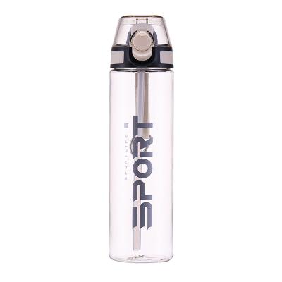 China High quality, elegant, simple, viable translucent sports water cup, large capacity, food grade PC material sports bottle with lid for sale