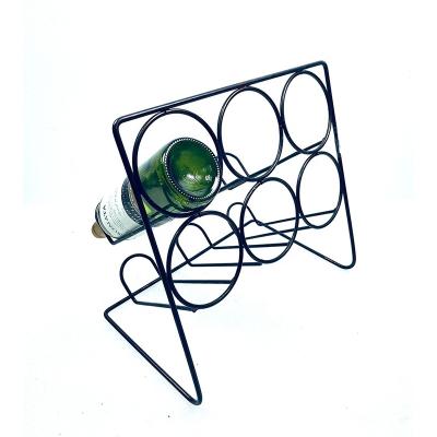 China WINE BOTTLE HOLDER Wine Rack Countertop Cabinet Wine Rack Storage Shelf For Home Bar Office Cellar Basement for sale