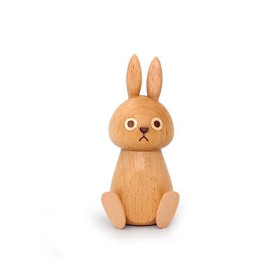 China Toothpicks 2021 Hot Kitchen Instruments Products Toothpicks Case Toothpick Holder Gift Rabbit Wooden Animal Stocked for sale