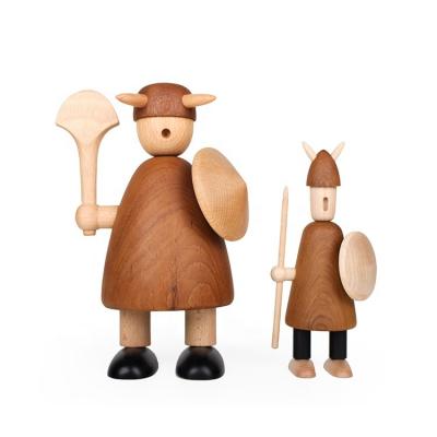 China Europe Danish Classic Design Handmade Crafts Decor For Kids Room Creative Wooden Toys Ornament for sale