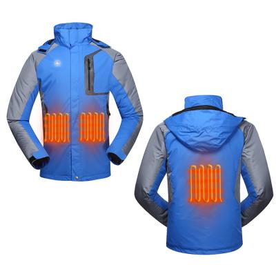 China Wholesale Sustainable Men's Heated Jackets Heated Jacket Battery 7.4v Battery Heating Shirt for sale