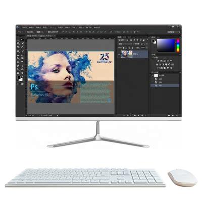 China USB Port Cheap Computer 19.5 Inch Desktop Pc All In One Pc Monoblock i3 i5 i7 Office Home Computer Pc for sale