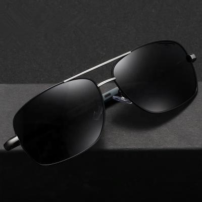 China Fashion sunglasses 2021 new men's polarized sunglasses shape cool box sunglasses brand sunglasses wholesale for sale