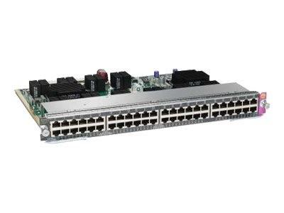 中国 EシリーズCiscoのインターフェース・カード48 x 10/100/1000差込式モジュールのデータ網 販売のため