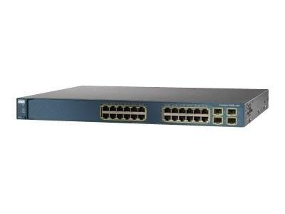 Chine 24 10/100/1000T 4SFP Cisco 3650 24 mettent en communication Poe, le catalyseur 3650 de WS-C3560G-24TS-S Cisco 24 ports à vendre