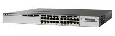 China Managed Cisco 24 Port 10 Gigabit Ethernet Switch Stackable WS-C3850-24XS-S for sale