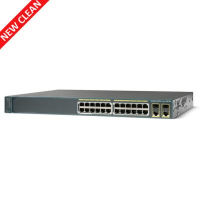 China POE Ethernet Networking Cisco Catalyst 2960 Switch 48 Port WS-C2960-24PC-S for sale