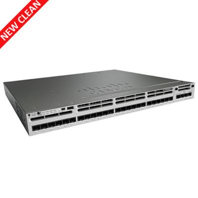 China Catalyst 3850 24 Port IP Base SFP Ethernet Switch WS-C3850-24S-S for sale