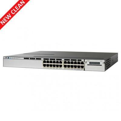 China 1000Mbps 1U IP Base Poe Network Switch WS-C3850-24P-S for sale