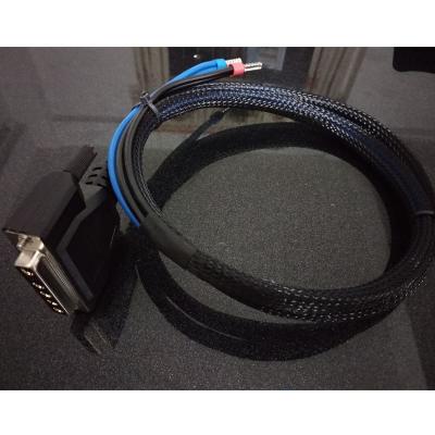 China CiTRANS R865 Fiberhome DC 48V Female Power Cord AN5516-01 Five Hole for sale