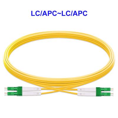 Chine Noyau duplex optique du noyau OS2 OFNP 2 de câble de réseau de fibre de LSZH LC/APC à vendre