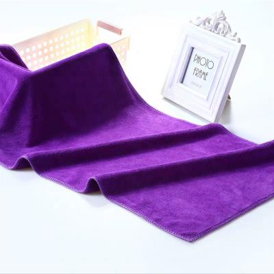 China Microfiber QUICK DRY Towel 35*75cm Adult Super Soft Absorbent Dry Hair Towel Hotel Face Towel for sale