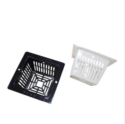 China Modern Square 57x57mm Hydroponics Plastic Nursery Cup Net Basket Pot 04# For Water Planting for sale