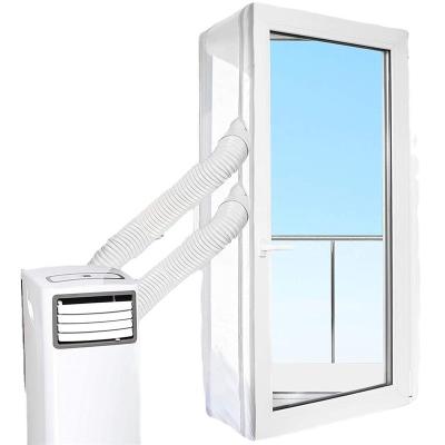 China High Quality Waterproof Home Soft Sealing Cloth Plate Window Seal Flexible Sealing Soft For Mobile Air Conditioner Non-Slip Double Zipper for sale