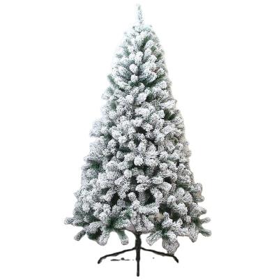 China Artificial Christmast Ornament Factory Customized Christmas Tree With Warm Led Decorations Lights Indoor Luxury Christmas Tree for sale