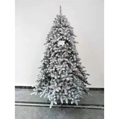 China Chirstmas Decor Factory Supply Assembled PE&PVC Christmas Tree Led Lights Decoration Luxury Christmas Tree for sale