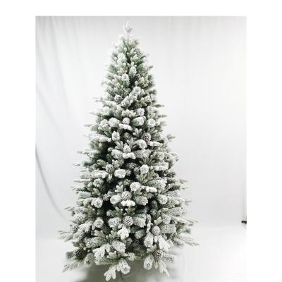 China Chirstmas Decor 120cm-300cm Winter Party Christmas Tree Decoration Snow Christmas Tree Ornamental Christmas Tree for sale