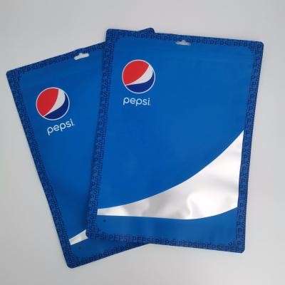 China Recycled Custom Self-Standing Reusable Window Zipper Bag Factory Materials Transparent Snack Bag for sale